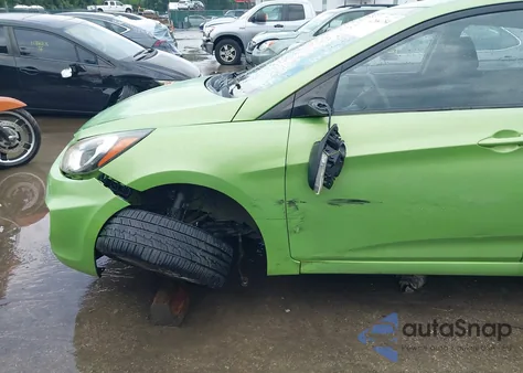 2013 Hyundai Accent Se из США, поврежденный, VIN KMHCU5AE1DU092402